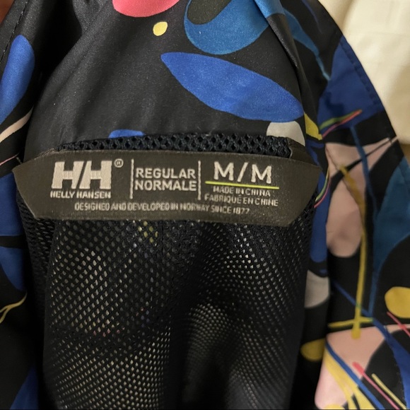 NWT- 80’s Retro Helly Hanson Breeze Packable Wind Jacket - Picture 12 of 16